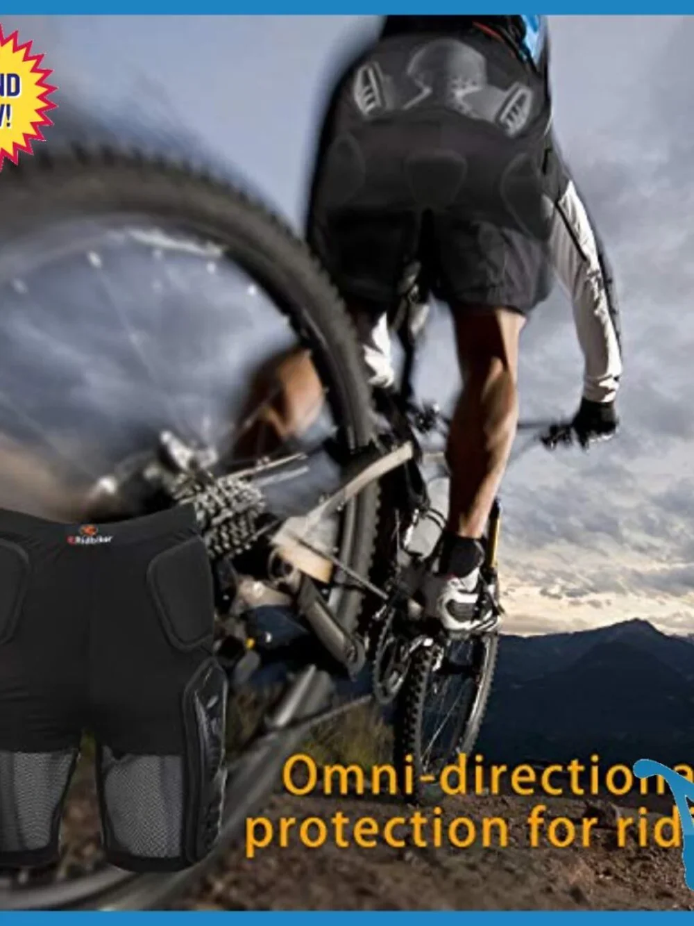 Protective Padded Shorts for Snowboarding Skiing Skating Impact Protection